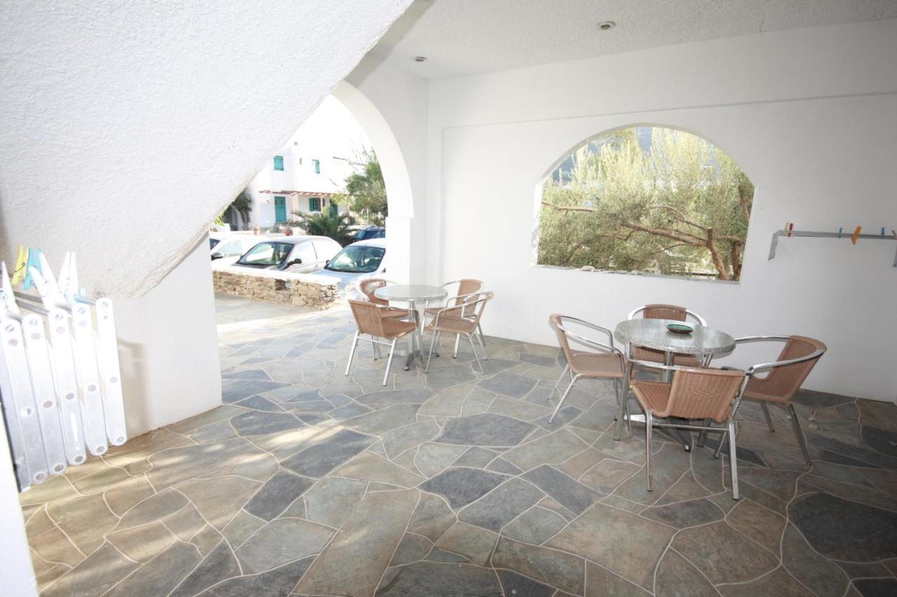 Cyclades Beach Apartments Chrisopigi  外观 照片