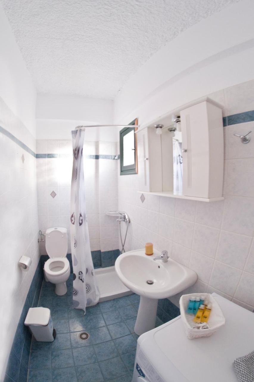 Cyclades Beach Apartments Chrisopigi  外观 照片