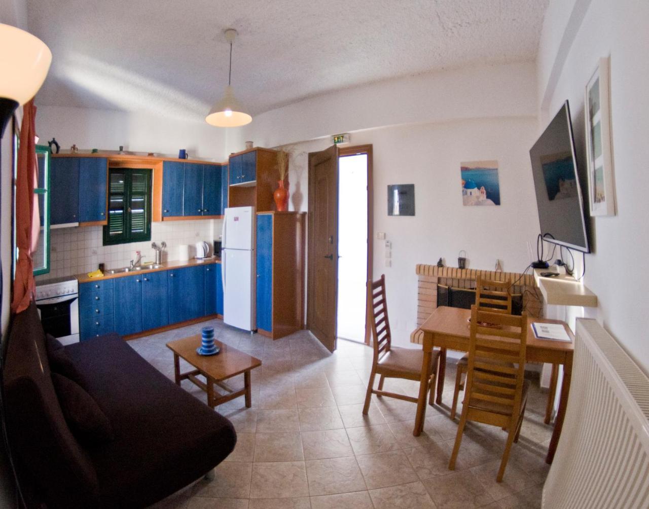 Cyclades Beach Apartments Chrisopigi  外观 照片
